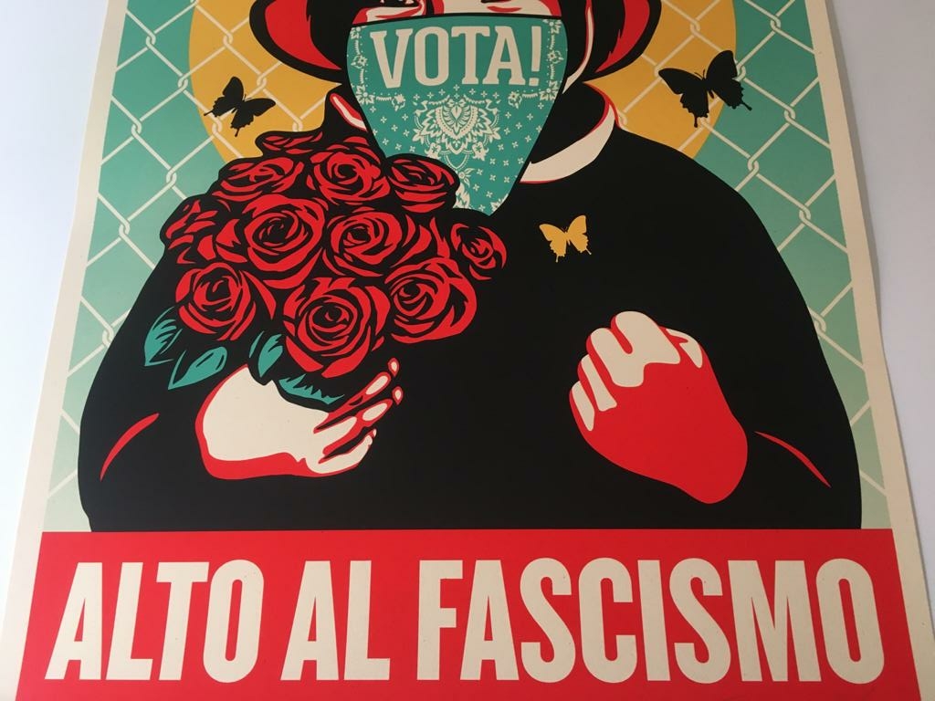Vota! Alto Al Fascismo 12