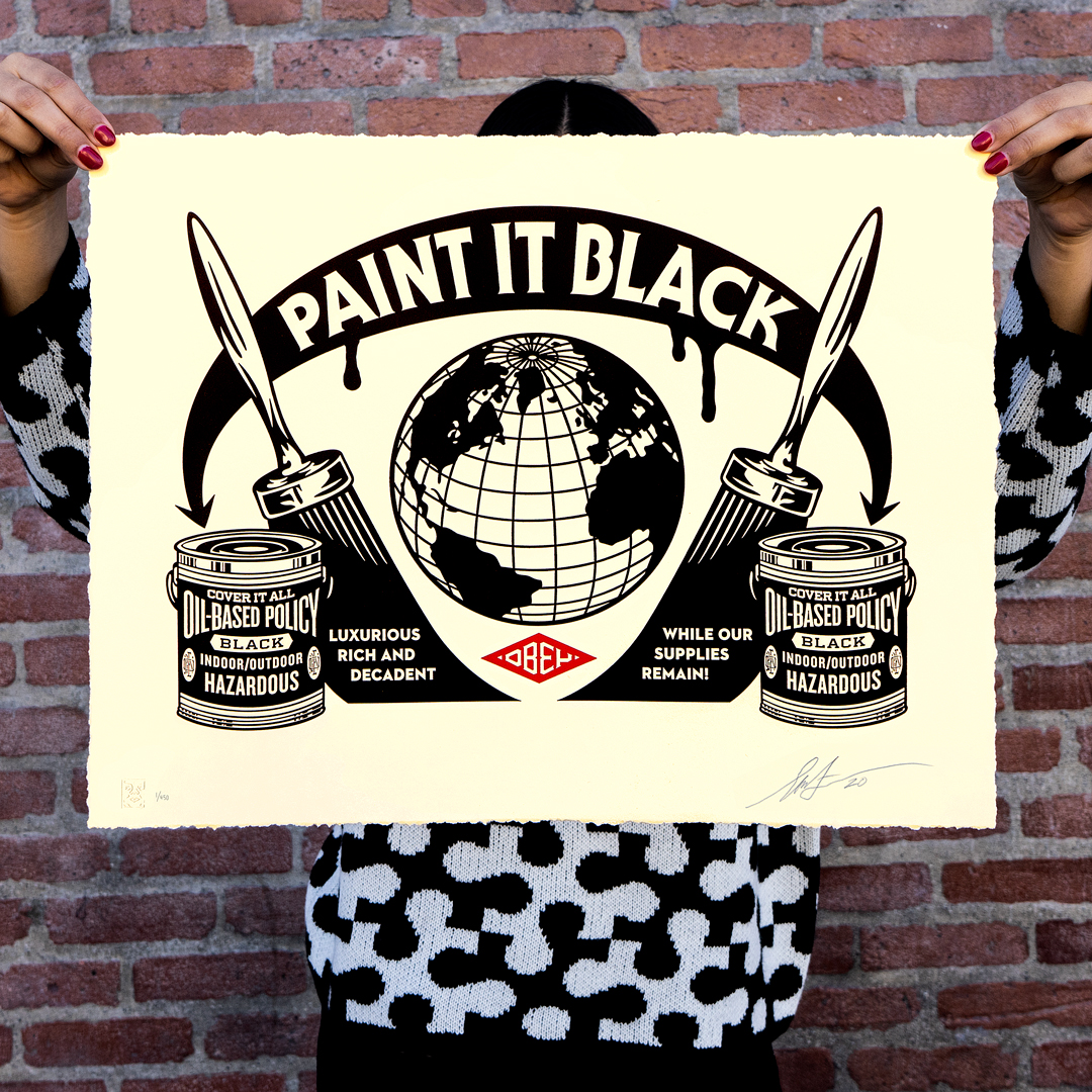 PAINT IT BLACK LETTERPRESS 8