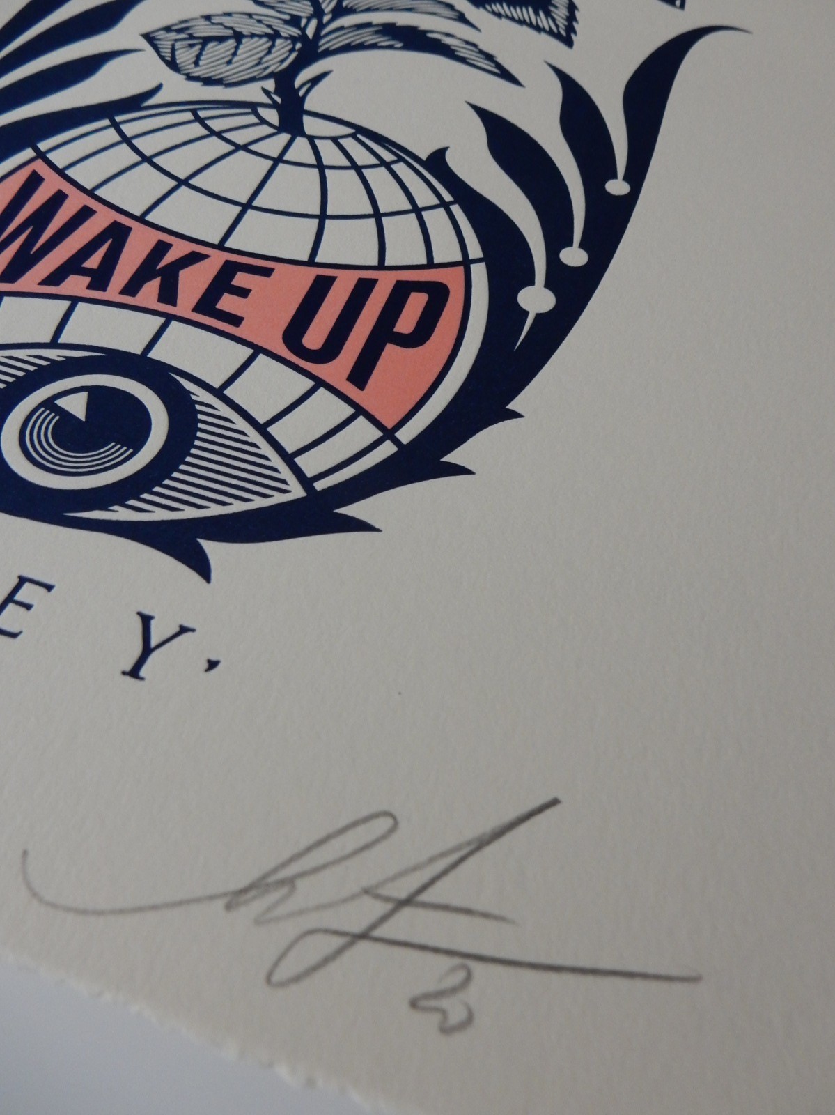 WAKE UP EARTH LETTERPRESS 4
