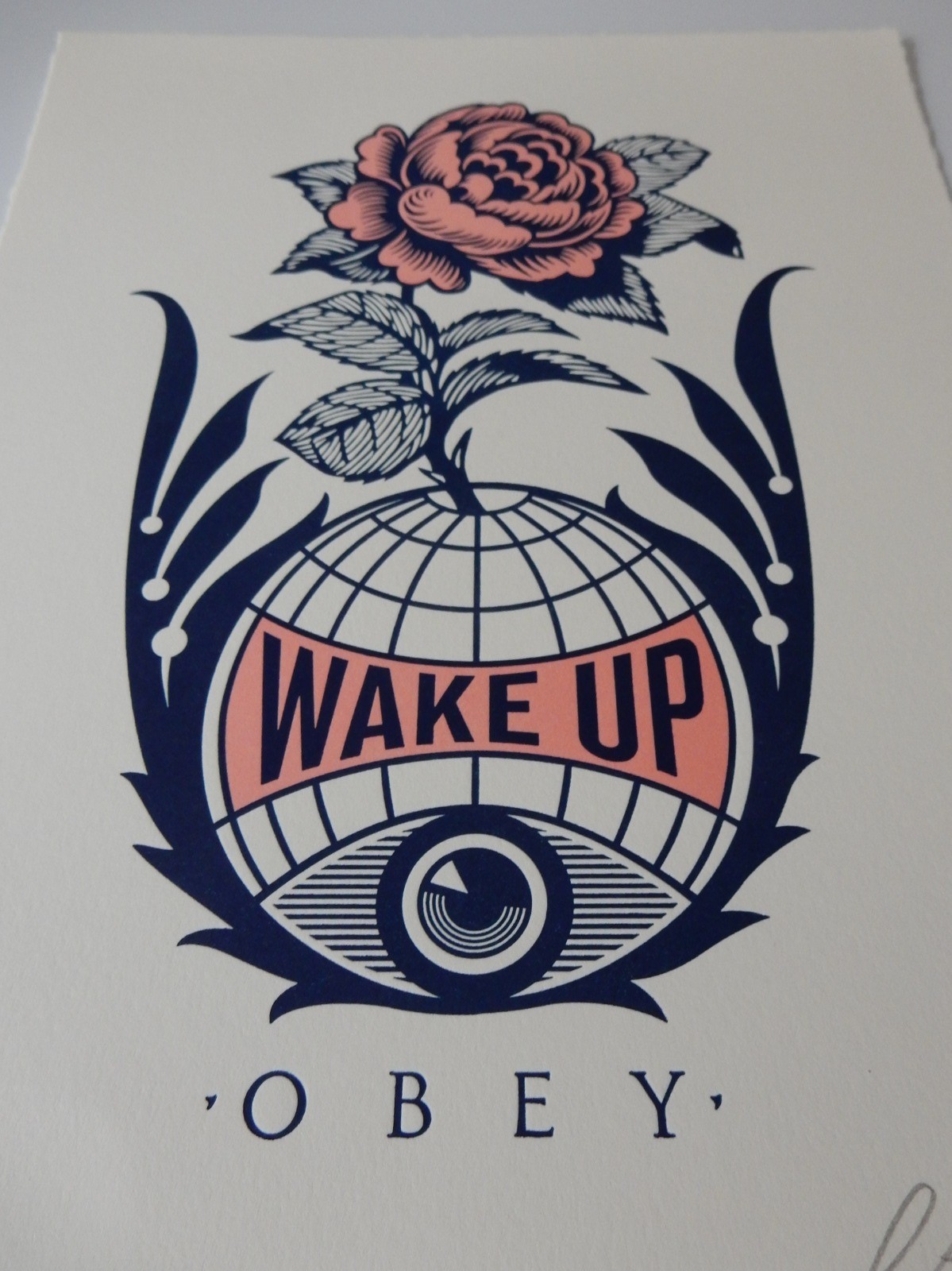 WAKE UP EARTH LETTERPRESS 5