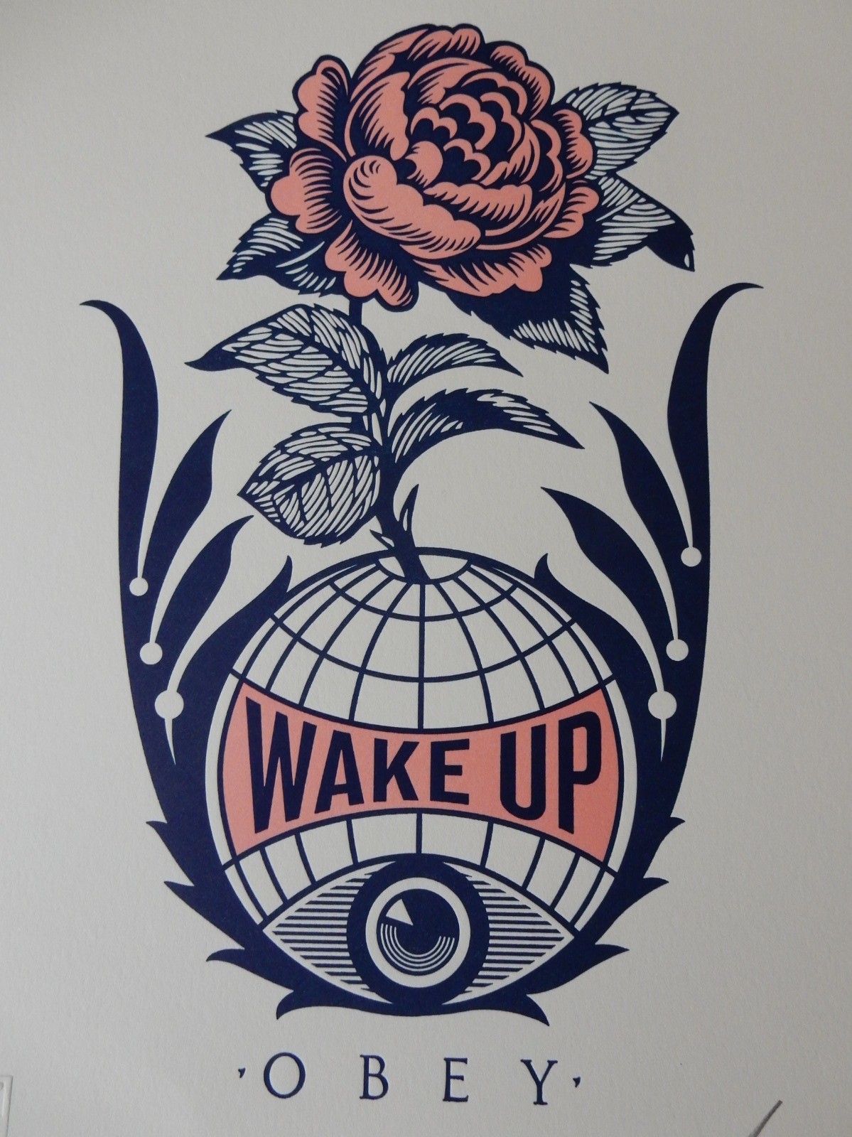 WAKE UP EARTH LETTERPRESS 6