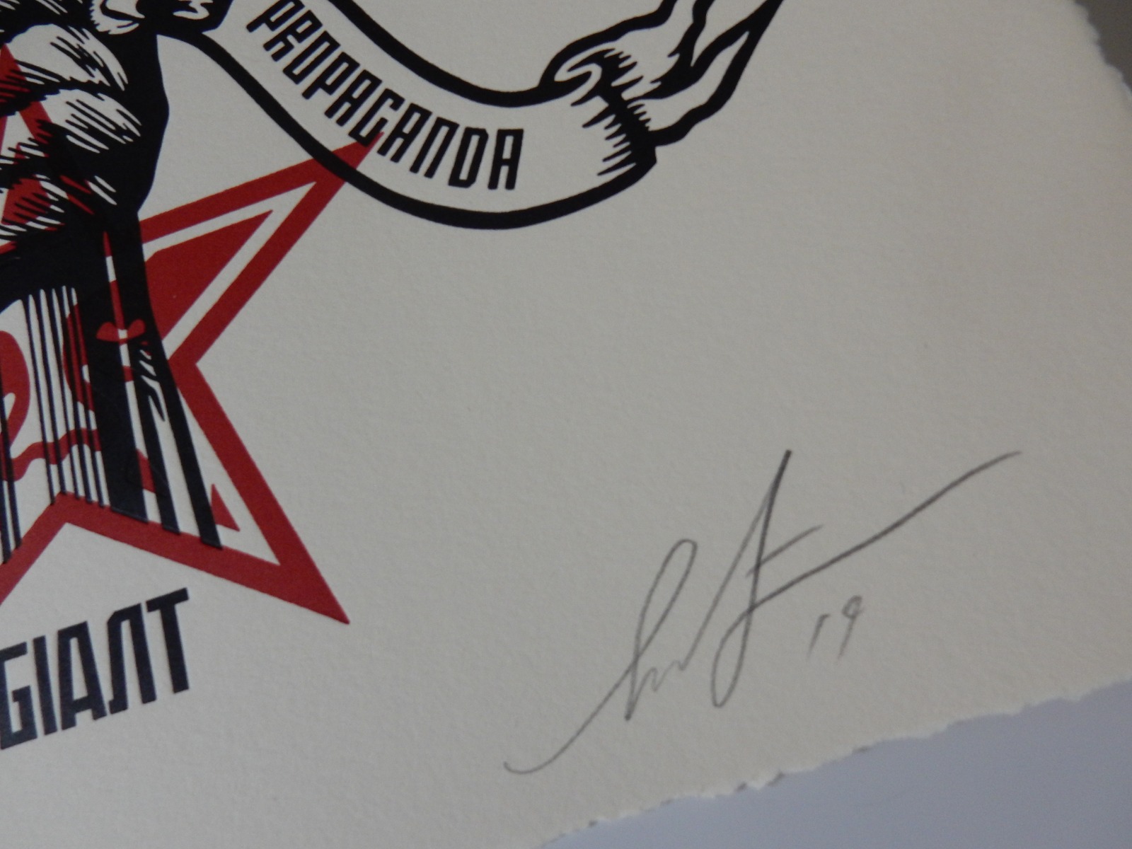 HAMMER AND FIST LETTERPRESS 5