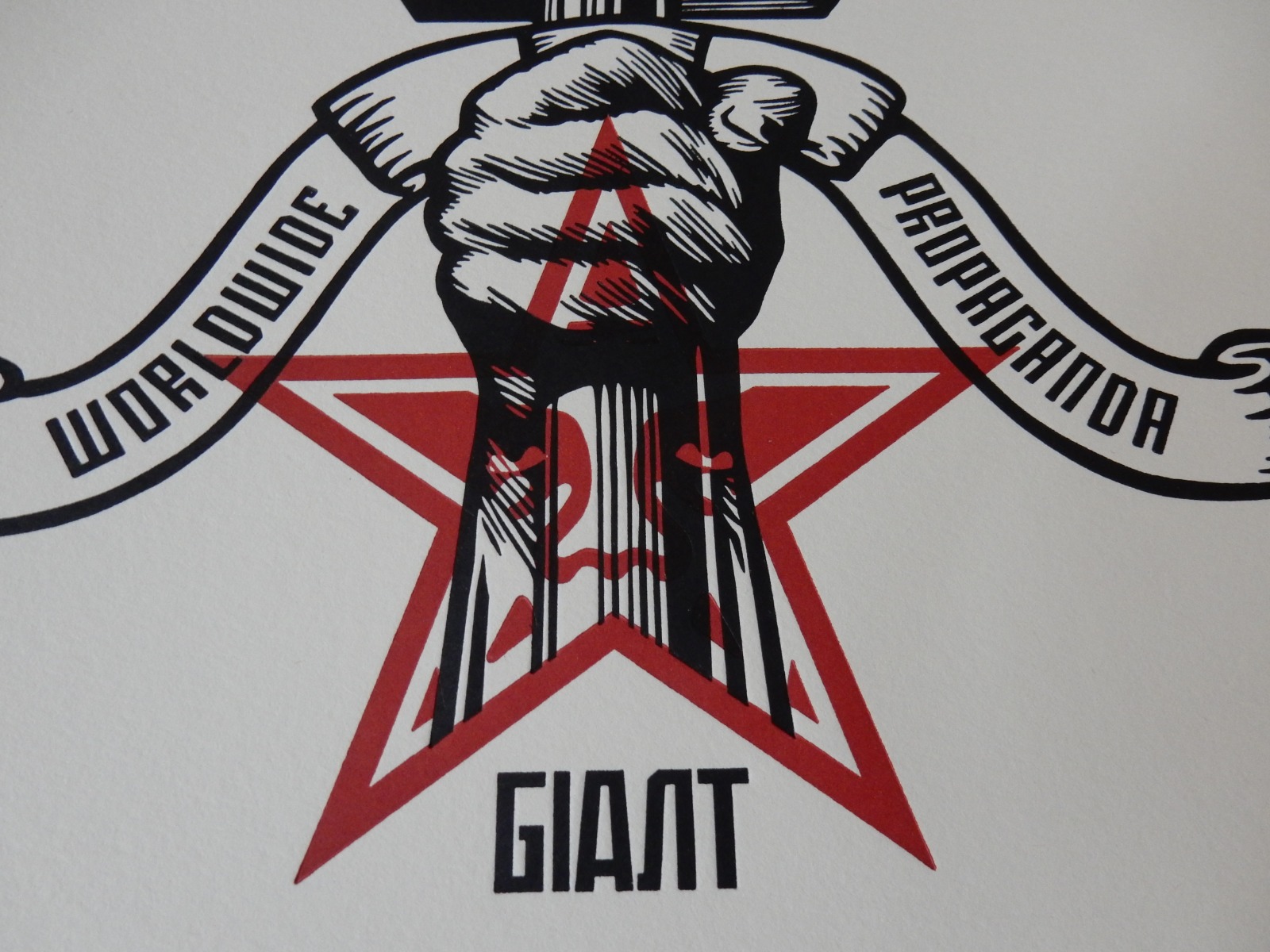 HAMMER AND FIST LETTERPRESS 6