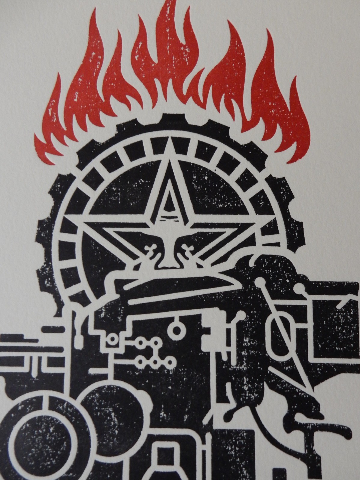 OBEY PRINTING PRESS # AP 5