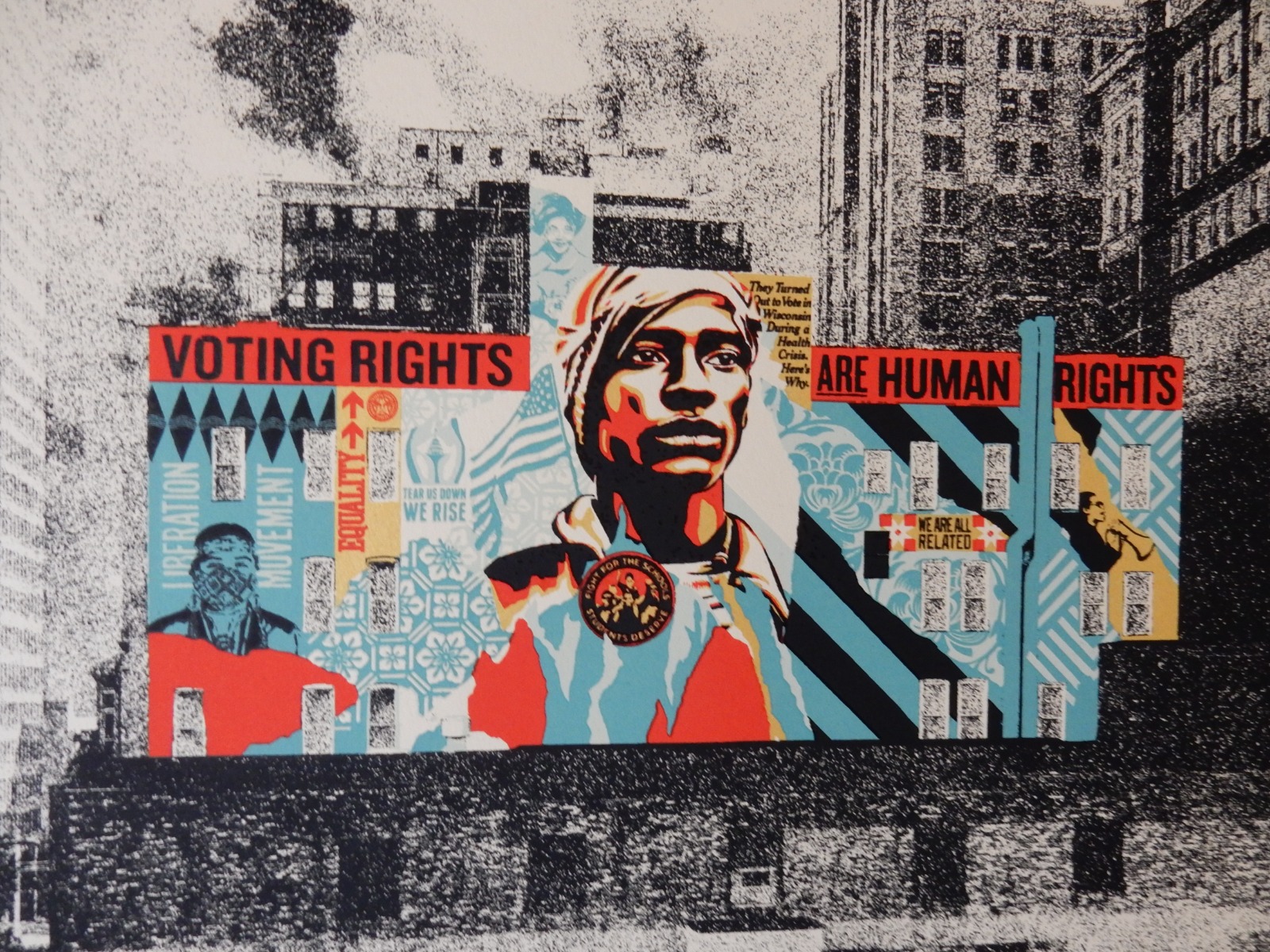 Voting Rights are Human Rights MKE Mural 6