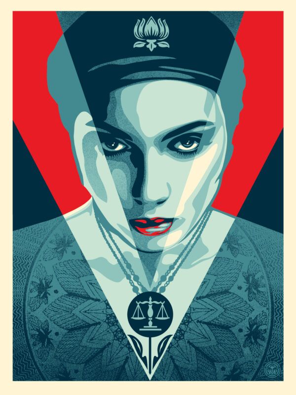 Justice Woman Red