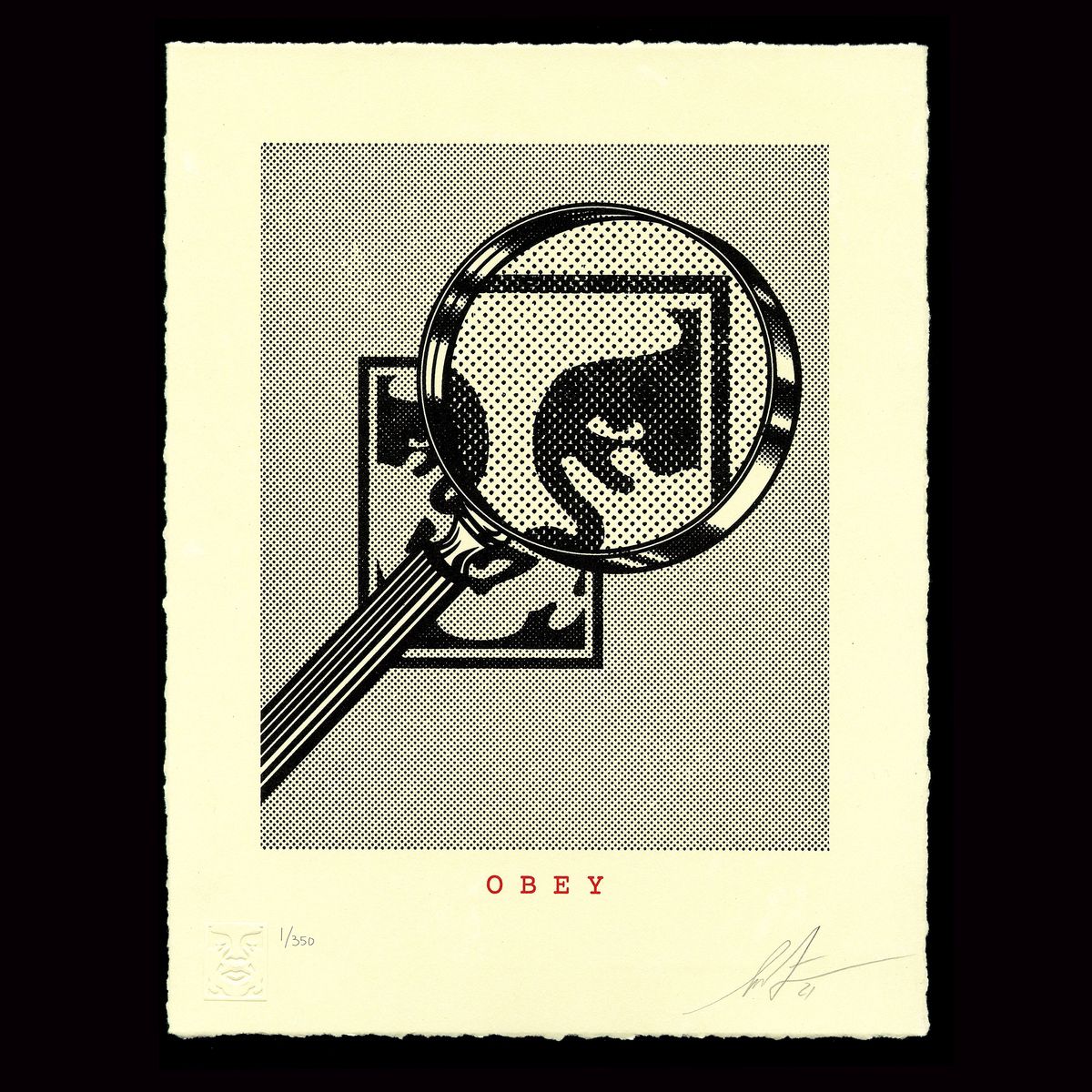 Obey Magnifying Glass- Cream