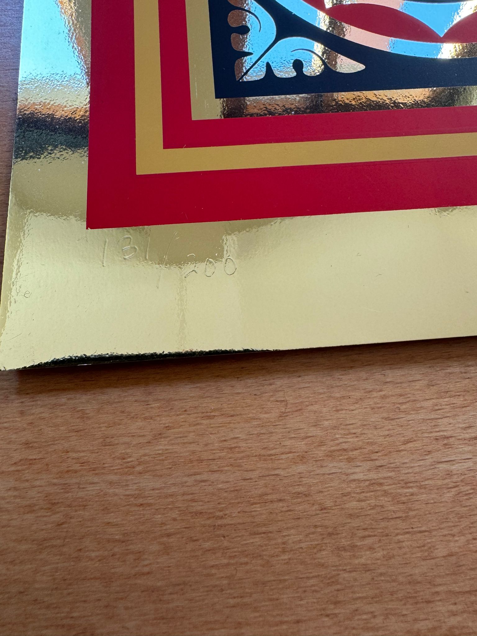 Educate to Liberate - Premium Mirror Gold Foil Edition 3