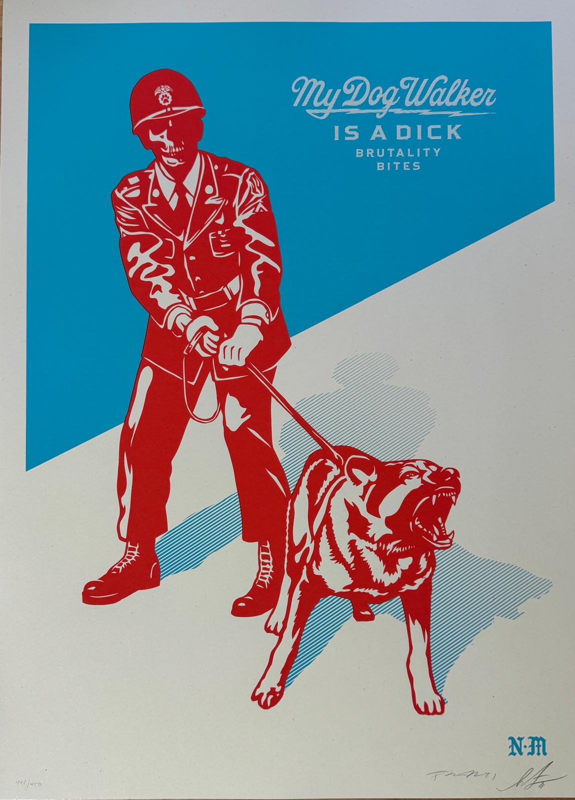 Sadistic Dog Walker (Blue)