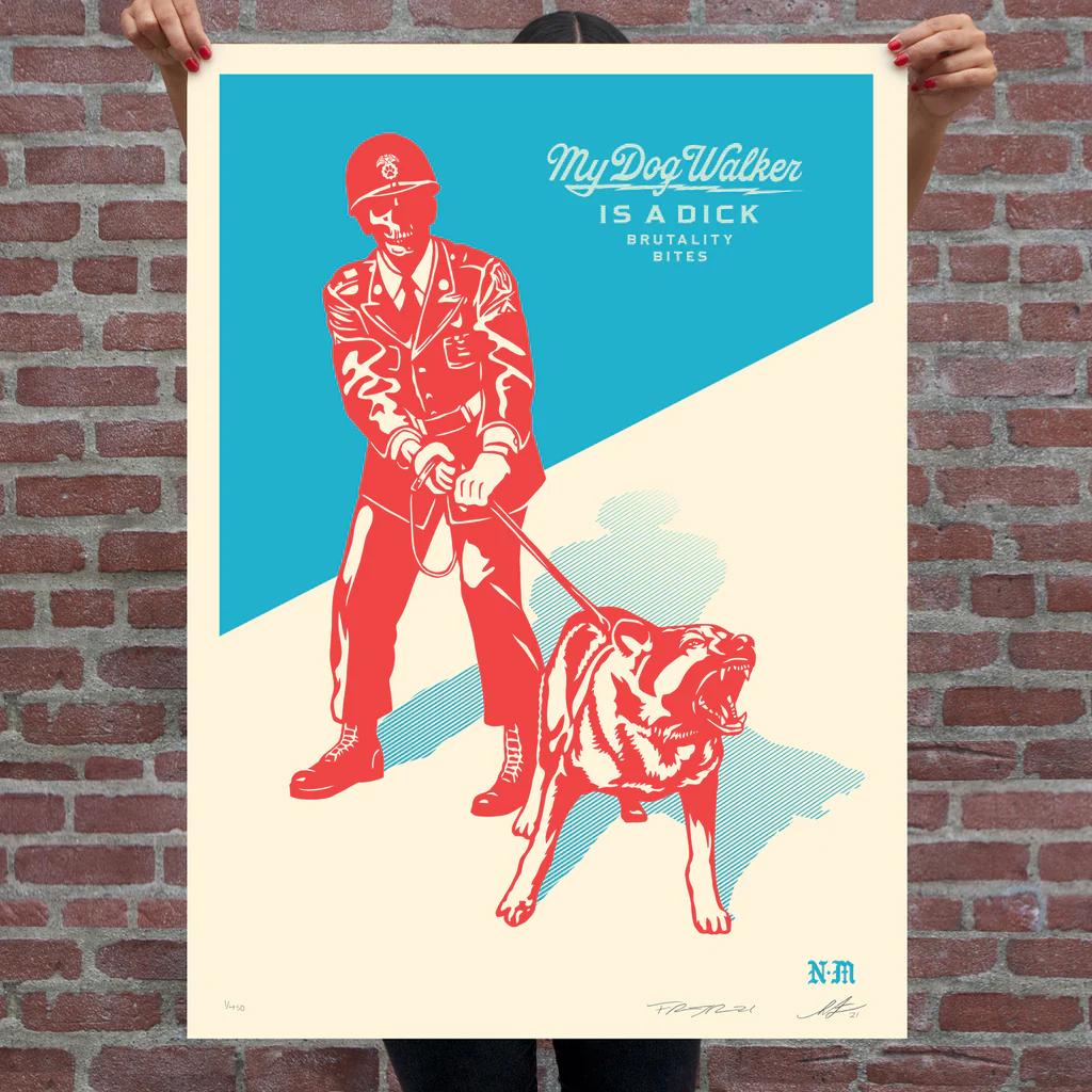 Sadistic Dog Walker (Blue) 2
