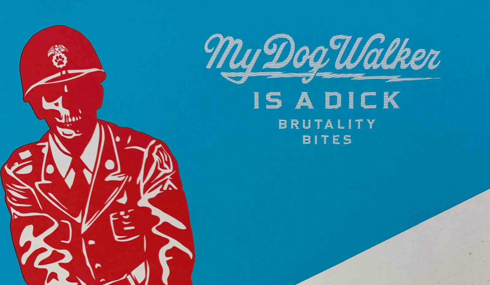 Sadistic Dog Walker (Blue) 7
