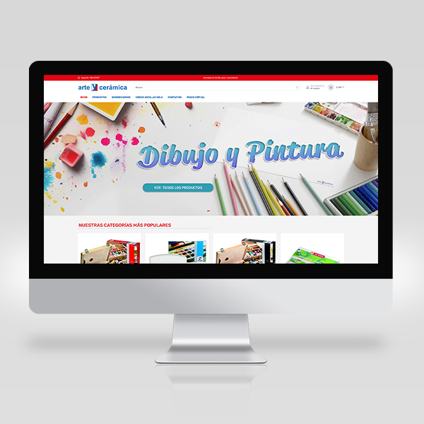 e-commerce ARTE y CERAMICA