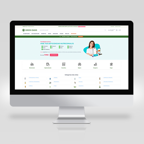 e-commerce Green Oasis