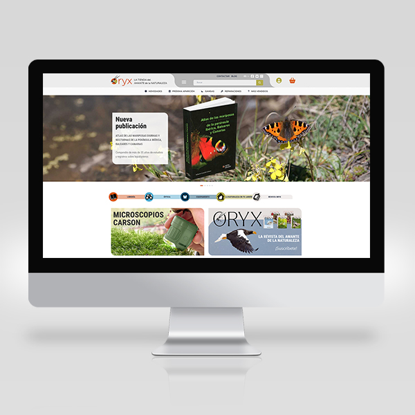 e-commerce WEB ORYX
