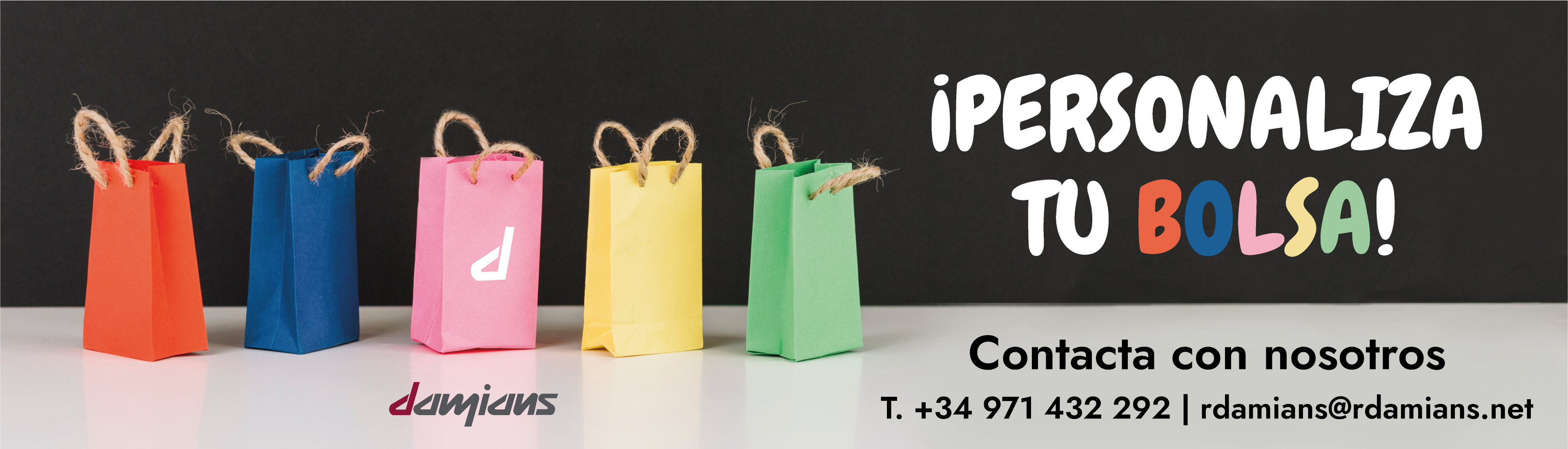 Personaliza tu bolsa