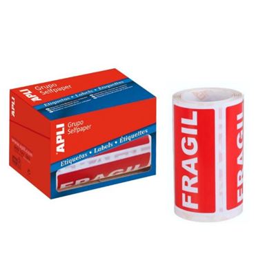 FRAGIL et. adh. 100x50mm 200u.