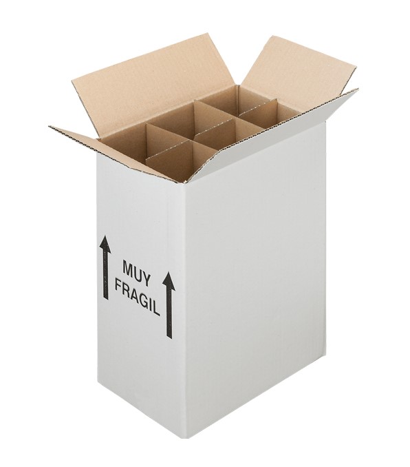 Caja 6 bot. standard 24+16x34 1u.