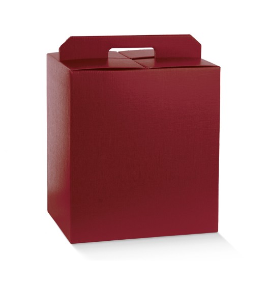 Portapan 305x225x350mm Fibra Bordeaux 1u.