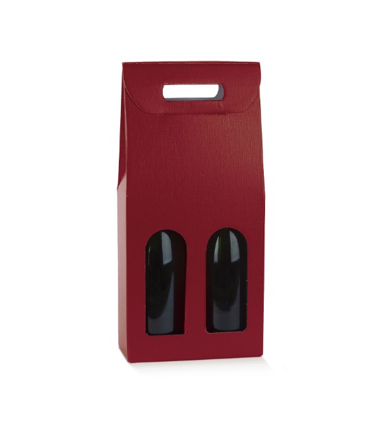 Scat 2bot 180x90x385mm Fibra bordeaux 1u.