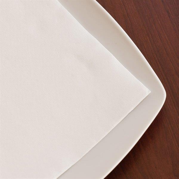 Servilleta 39x39cm Double Point Blanco 50u.
