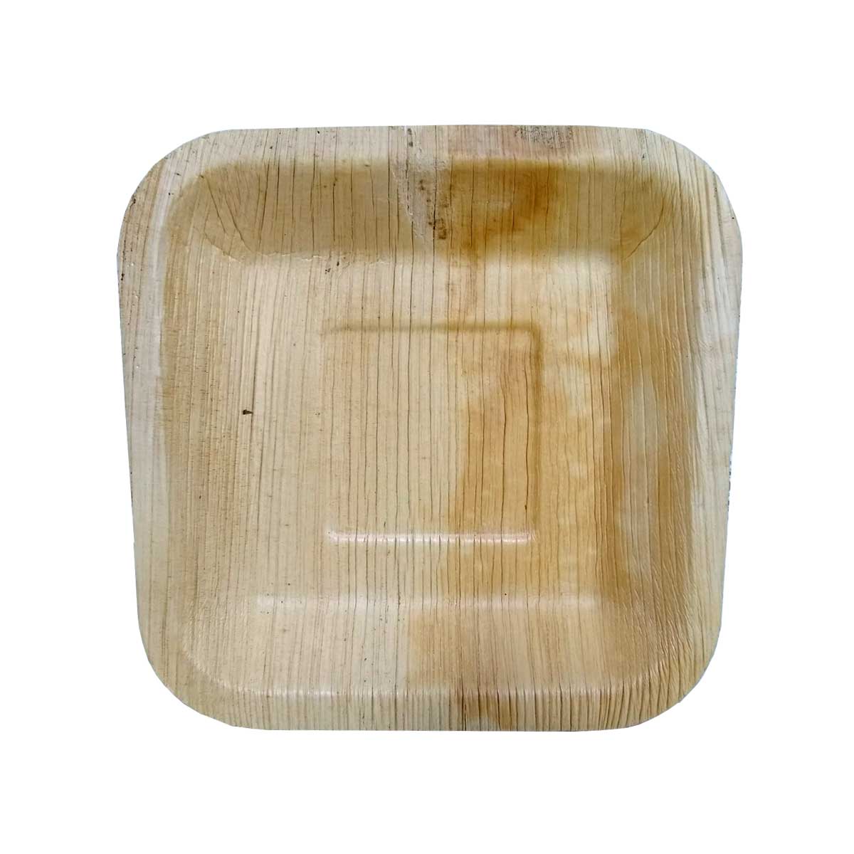 Plato Hoja de Palma 24x24cm 25u.