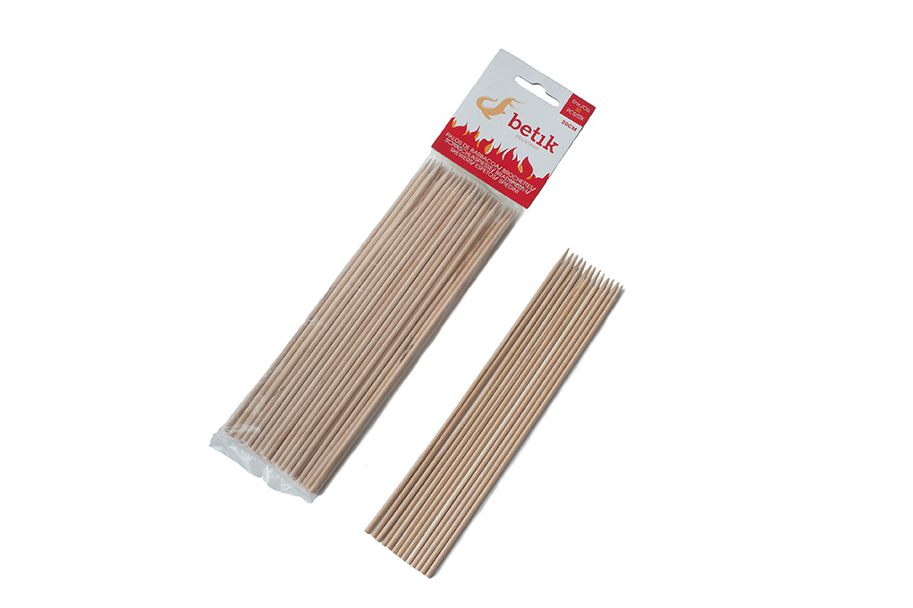 Brocheta Bambu 20cm 100u.