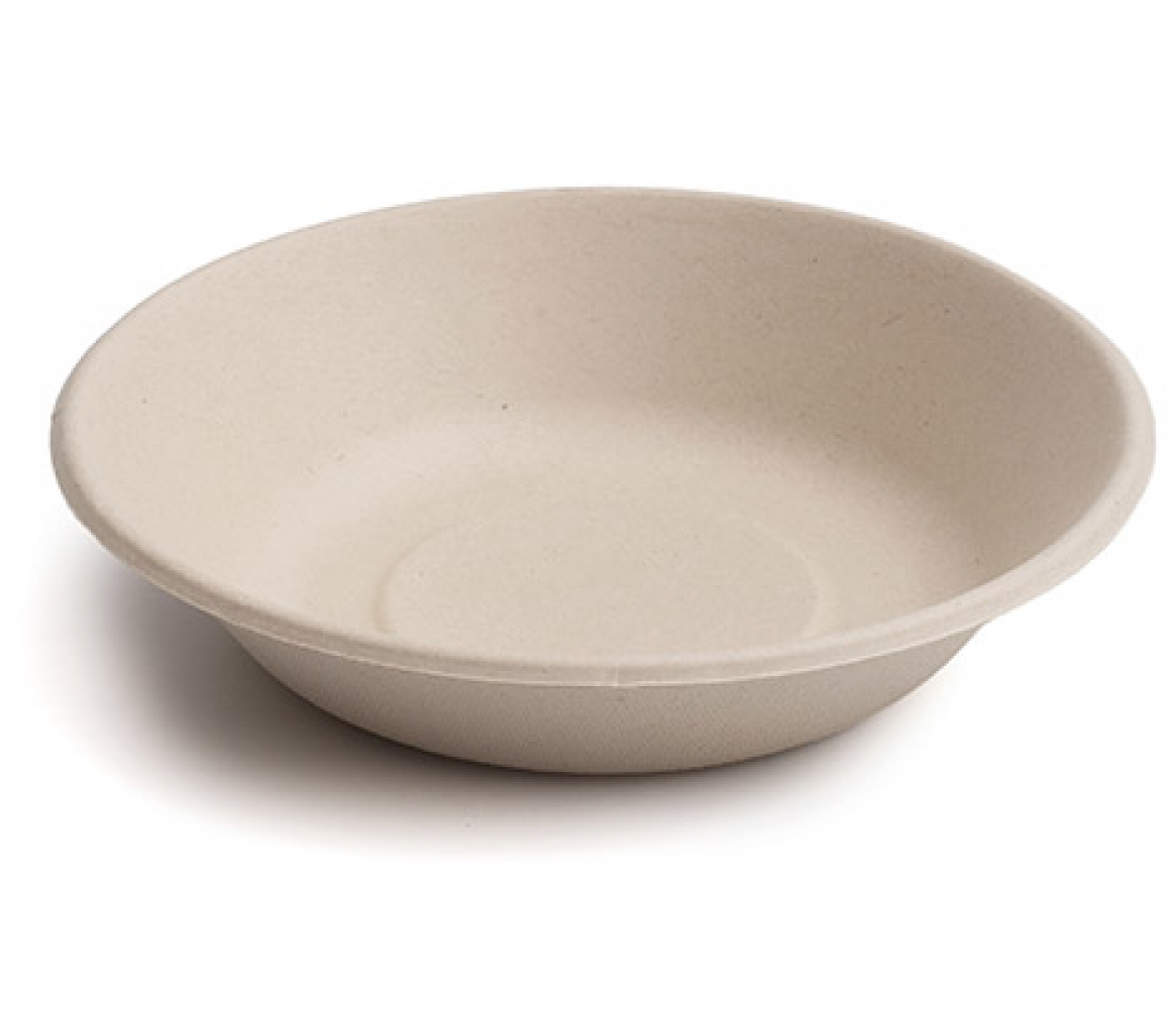 Plato Hondo 19cm Caña Azucar Crema 50u.
