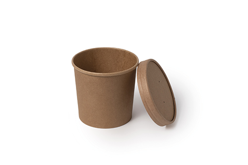 Sopera Kraft+tapa 16oz/480ml 25u.