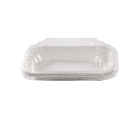 Envase Sushi caña azucar c/tapa 14x8.1cm 25u.*