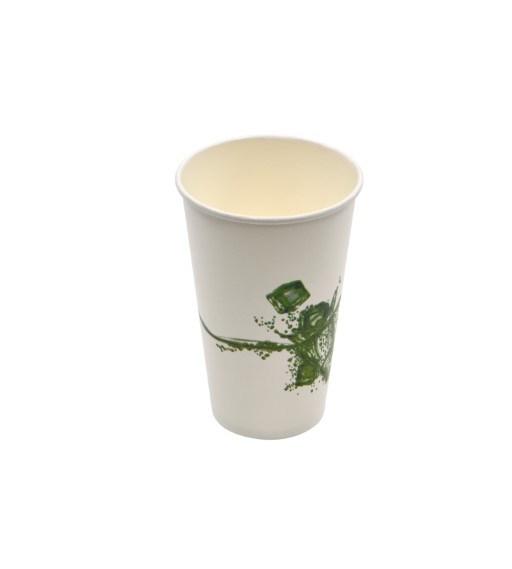 Vaso carton bebida fria 16oz/480ml 50u.