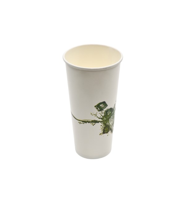 Vaso carton bebida fria 22oz/660ml 50u.