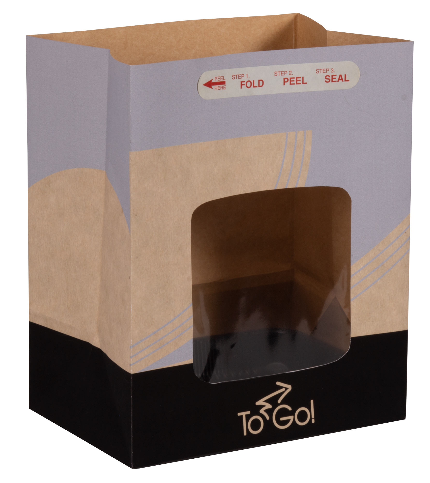 Bolsa TO GO Pollo/Frito 22.5x27.1x14.7cm ven.50u.