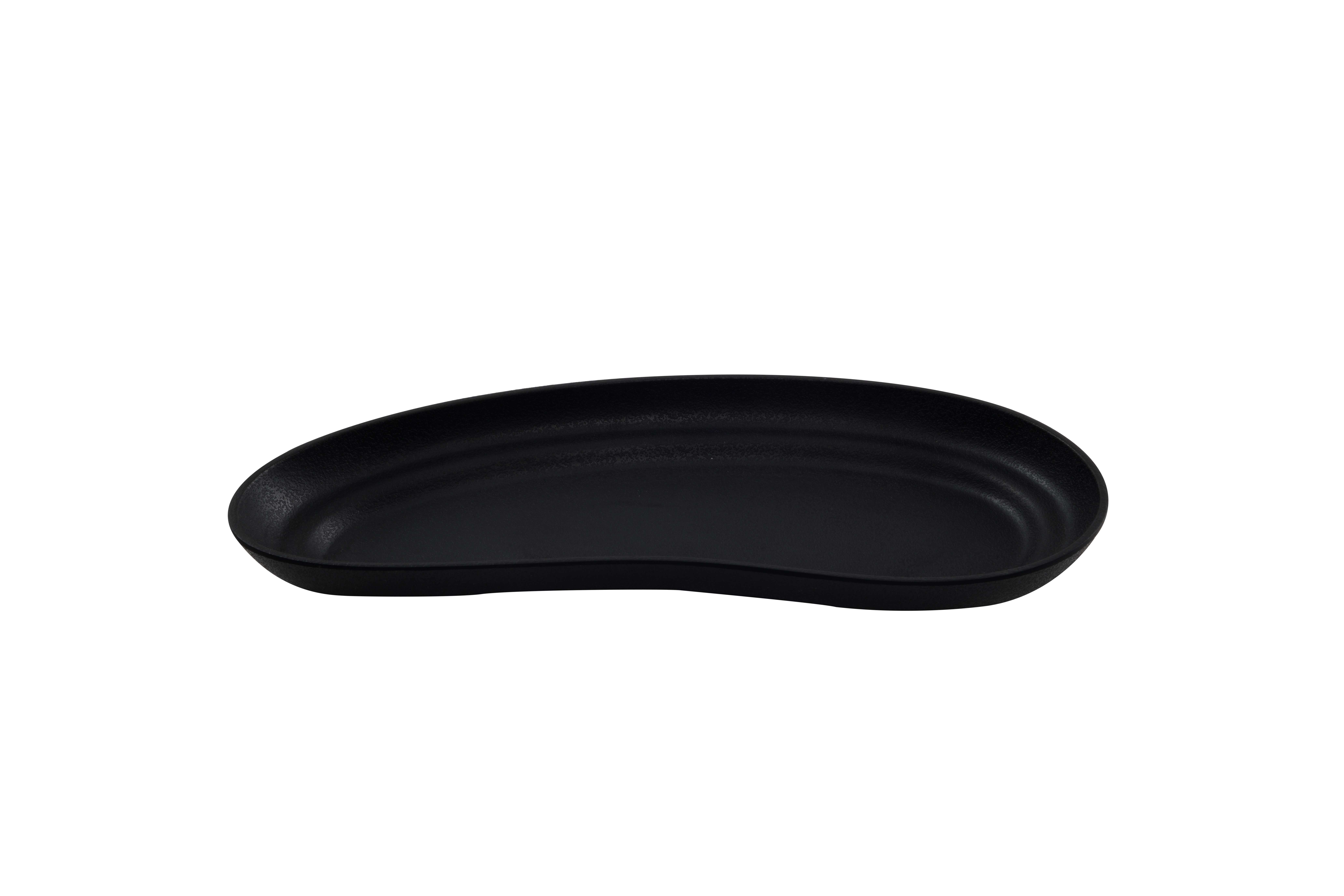 Bandeja Melamina negro 30+3x12,5cm 1u.