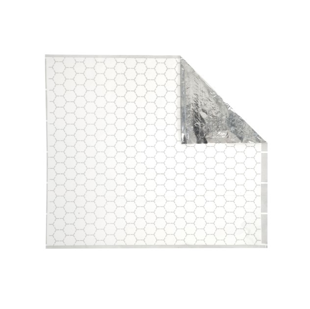 Papel Aislante/Aluminio 35x35cm 500u.