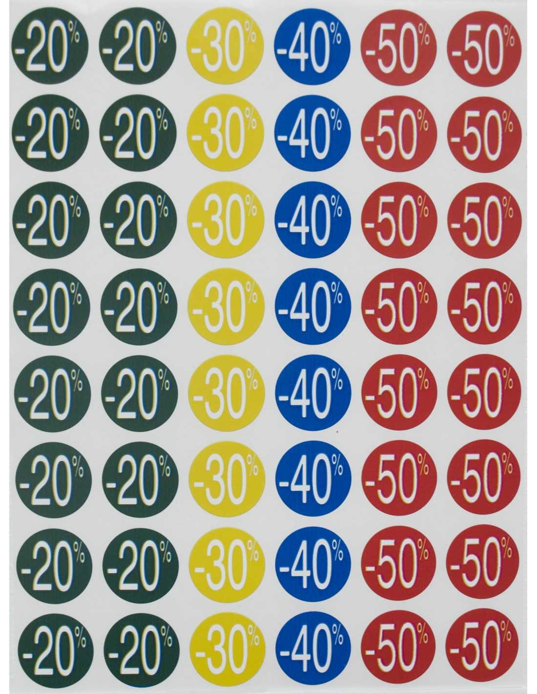 Adh. Ø24mm Descuento entre -20% y 50% 5 hojas