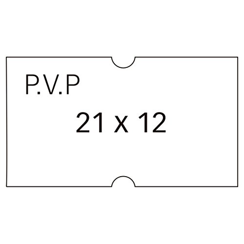 21x12 Et. Apli 1 linea PVP Blca. 6x1000u.