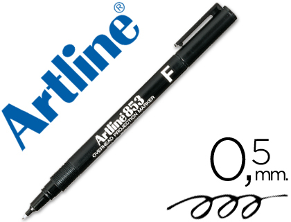 Rotulador Artline Perm. EK853 Negro