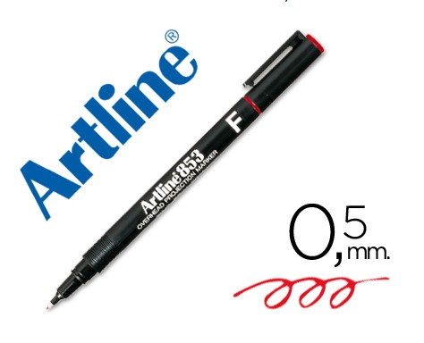 Rotulador Artline EK853 Rojo 0.5mm
