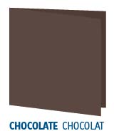 Servilleta 39x39cm Double Point Chocolate 50u.