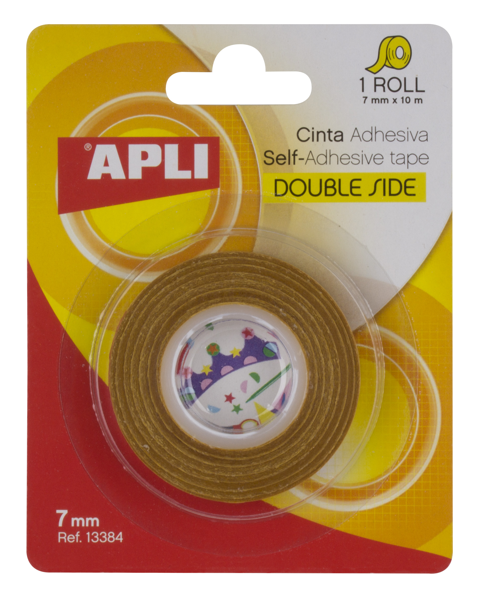 Cinta adhesiva doble cara 7 mm x 10 m
