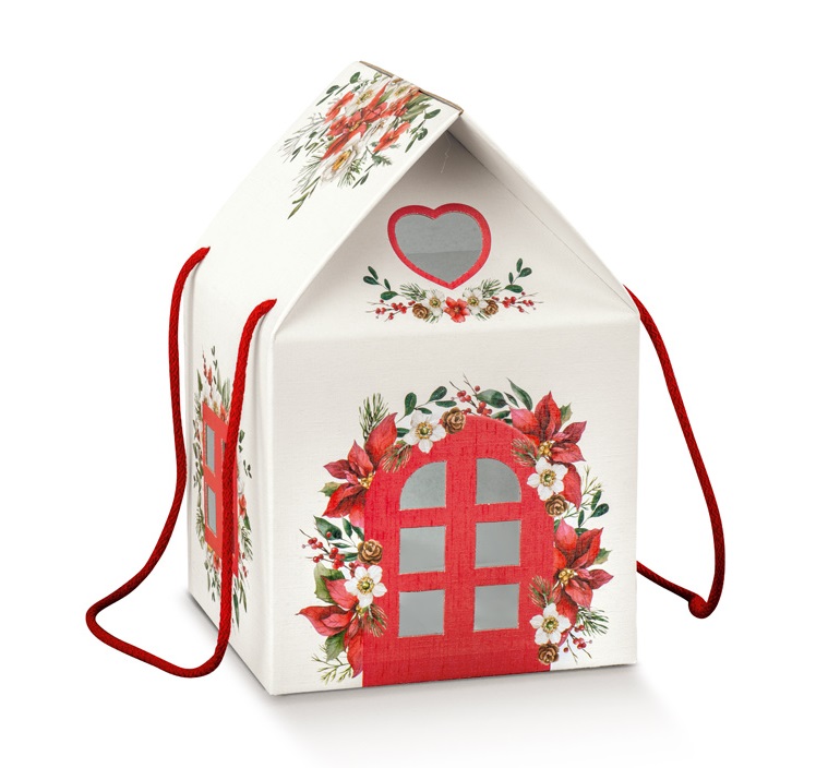 Casetta c/cor. 200x200x180 Little Houses White 2u.
