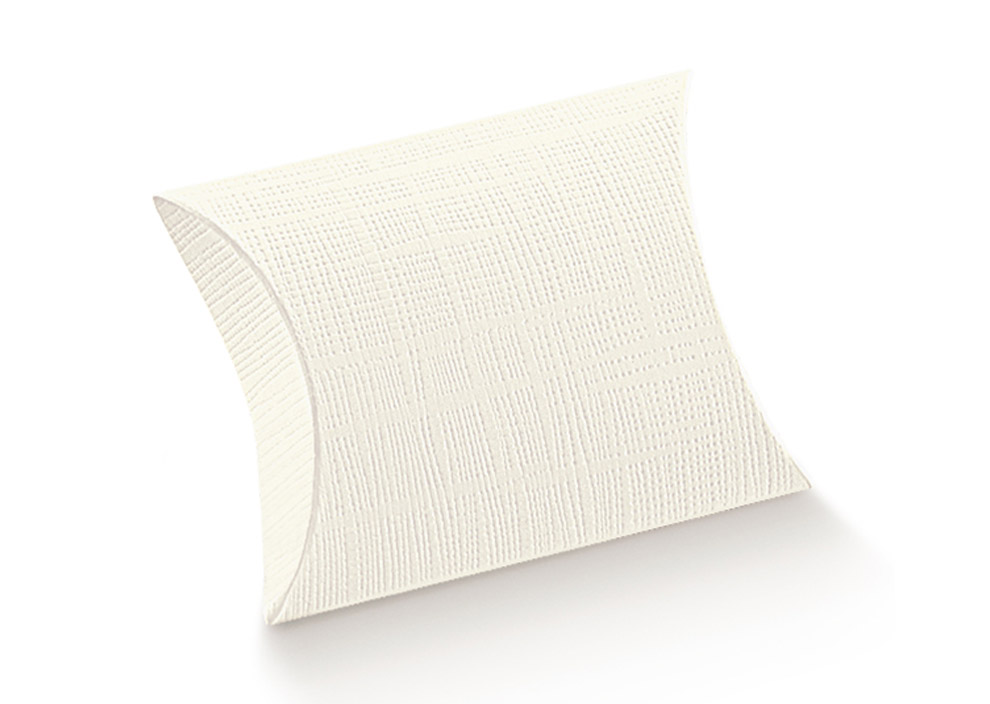 Busta 110x120x35mm Seta Bianco 10u.