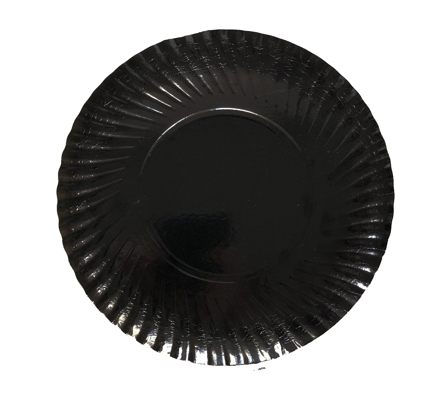 Bandeja Ø25cm Negra 100u.