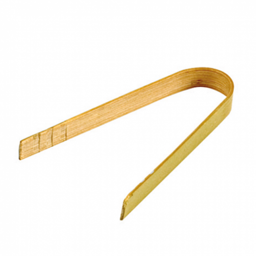Pinza Tong Bambu 8cm 100u.