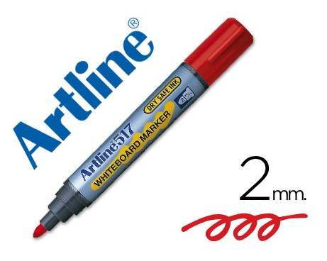 Rotulador Artline EK517 Rojo 2mm