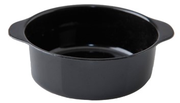 Recipiente Cilindro Negro 7,6+2,4x6,5cm 52ml. 50u.