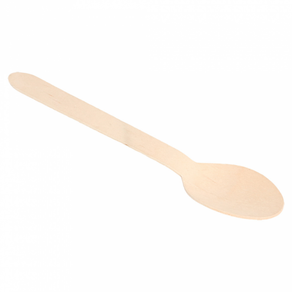 Cuchara Madera 160x1.8mm 100u.