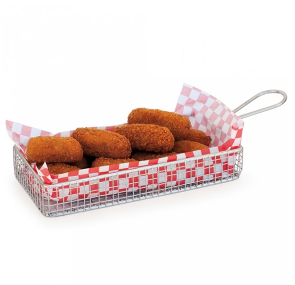Mini freidora inox 22x10x6cm 1u.*
