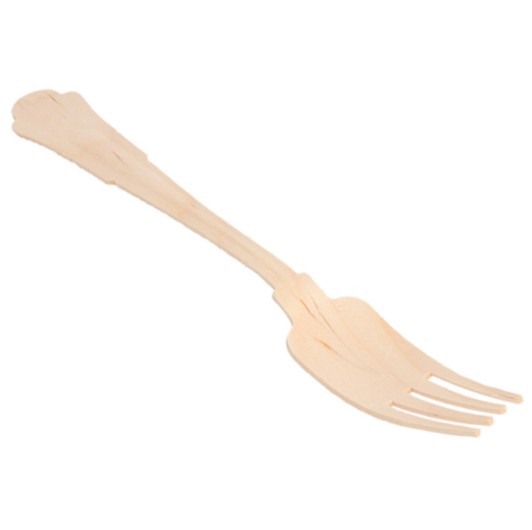 Tenedor WOOD CLASSIC 19,3cm pack 100u