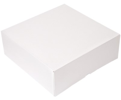 Caja Pastelería Blanca 28x28x10cm 50u.
